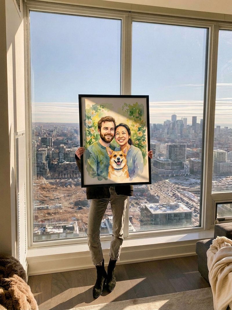 Portrait ordered by Hannah R.