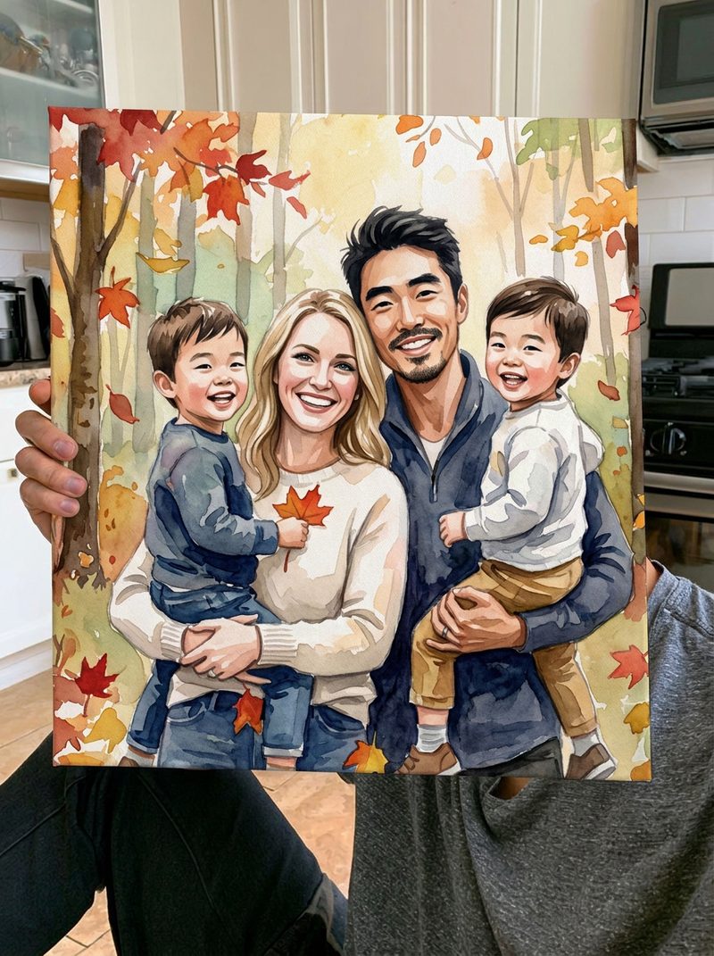 Portrait ordered by Marcus B.